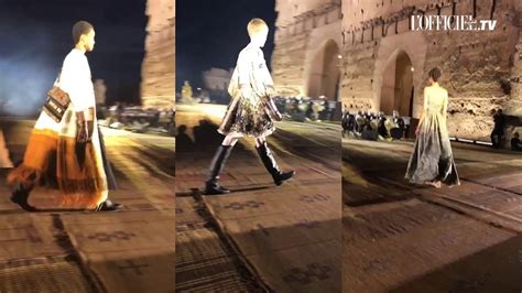 defile dior marrakech 2019